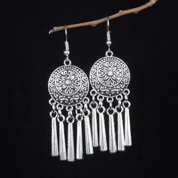 Dangle Earrings & Chandelier Jewellery For Women Ethnic Style Miao Silver Retro Tibetan Holidaystyle Earings Fashion JewelryDangle