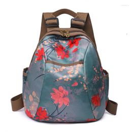 School Bags Feminina Backpack Fashion For Women Waterproof Casual Ladies Travel Retro Female Knapsack