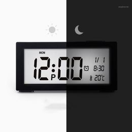 Clocks Accessories Other & Led Digital Alarm Clock Weather Station With Humidity Hygrometer Bedside Wake Up Light Digitale Wekke QLA0211