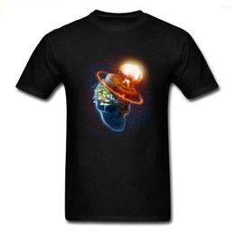 Men's T Shirts Group Shirt 2023 Discount Crew Neck Looks Like A Hat Cotton Mens Tops Tees Printed Short Sleeve Tee