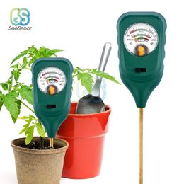 3 in 1 Soil PH Tester Light Moisture Acidity Metre Plant Kit for Gardening Plants