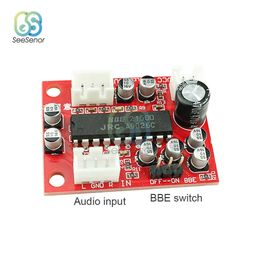 NJM2150 BBE Tone Preamplifier Board Sound Effect Exciter Improve Treble Bass Amp For Audio Home Theater Amplifier DIY