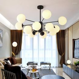 Pendant Lamps Nordic Chandelier Lighting Modern Minimalist Magic Bpersonality Dining Room Bhome Living Lights Fixtures 12W