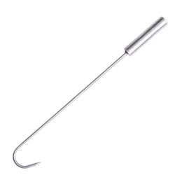 Hooks & Rails Stainless Steel Hook Cooking Roasted Barbecue Pin For Steak Sausage Ribs Chicken Grilled Bacon VegetablesHooks HooksHooks