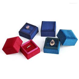 Jewellery Pouches 5.6x5.6x5.6cm Rectangular Corduroy Ring Box Boxes Earrings Packaging High-quality Material Selling Cute