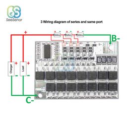 3S/4S/5S BMS 3.2V 100A Li-ion Lmo Ternary Lithium Battery Protection Circuit Board Li-polymer Balance Charging