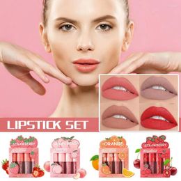 Lip Gloss Moisturizing Velvet Mini Oil Long Lasting Red Liquid Air Makeup Cosmetic Matte Sexy Lipsticks Tint Shiny Glaze Li B0G6