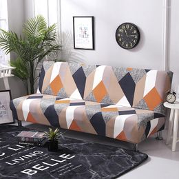 Chair Covers Geometric Sofa Bed Cover Universal Stretch Couch Funiture Without Armrest Folding For 160-190cm