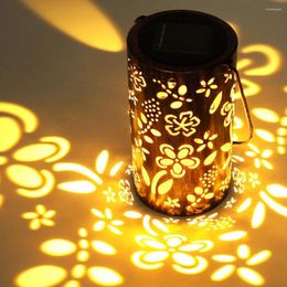 Metal Solar Lights Outdoor Led Plug-in Lawn Light Lantern Chandelier Hanging Lamp Christmas Decoration Garden Home Decor