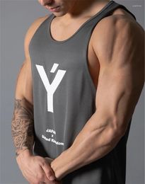 Men's Tank Tops 2023 Japan Mens Top Bodybuilding Stringer Gym Sleeveless Undershirt Men Fitness Vest Singlets Sportswear Workout