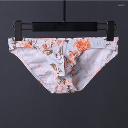 Underpants Fashion AIBC Brand Men's Underwear Briefs Colorful Printing Panties Male Nice Man