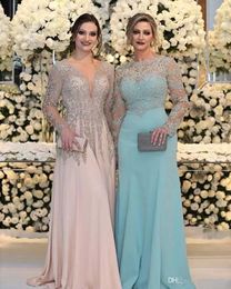 Arabskie sukienki wieczorowe w dużych rozmiarach 2020 dekolt do dekoltu w szyku V Długie proste sukienki balowe na zamówienie ciężarne suknie BA7868