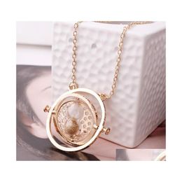 Pendant Necklaces Fashion Jewelry Vintage Men Women Necklace Hourglass Sweater Drop Delivery Pendants Dhsdl