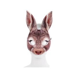 Party Masks Easter Rabbit Animal Eva Fl Face Three Colours Men And Women Halloween Mask Arrival 6Sze1 Drop Delivery Home Garden Festi Dhx8O