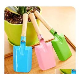 Spade Shovel Mini Gardening Colorf Metal Small Garden Hardware Tools Digging Kids Tool Fy5290 Drop Delivery Home Dhgqd