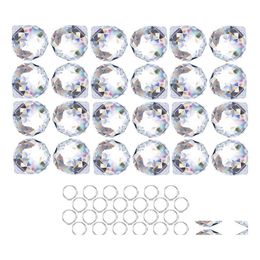 Christmas Decorations Crystalsuncatcher Clear Crystal Ball Prism Suncatcher Rainbow Pendants Maker Hanging Crystals Prisms Drop Deli Dhhj0