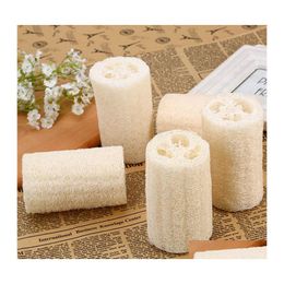 Bath Brushes Sponges Scrubbers Brushes Natural Loofah Luffa Sponge With For Body Remove The Dead Skin And Kitchen Tool Length 7.5 Dh02V