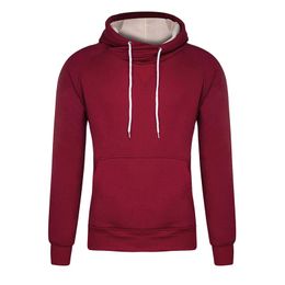 Men's Hoodies & Sweatshirts Sweat Shirt Zipper Fashion Sweatshirt Sports Pocket Winter Blouse Solid Color Long House Slipper Cross