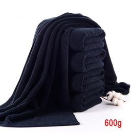 Towel Black Bath Pure Cotton Soft For Bathroom El Machine Washable DSD666