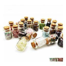 Party Favour Gemstone Chips Tumbled Healing Crystals For Witchcraft These Mini Crystal Spell Jars Are Beginners Drop Delivery Home Ga Dh9Bv