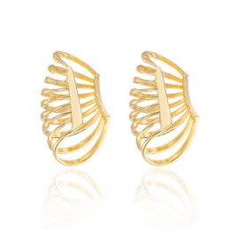 Stud Earrings Ear Cuff Gold Colour Non-Piercing Clips Fake Cartilage Earring Jewellery For Women Men Wholesale Gifts