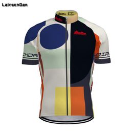Racing Jackets LairschDan Cycling Jersey MTB Cycle Uniform Bike Clothing Quick Dry Bicycle Wear Men Camisa Ciclismo Masculina Road Riding Sh