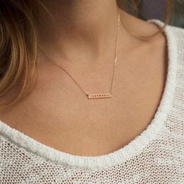 Pendant Necklaces Bar Necklace Moon Phase For Women Celestial Boho Dainty Layering Inspirational Triple Goddess Jewellery