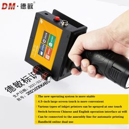 Printers Demin MX3S Hand-held Small Automatic Inkjet Printer Production Date Counting Marking Packaging Coding Machine PrinterPrinters Roge2