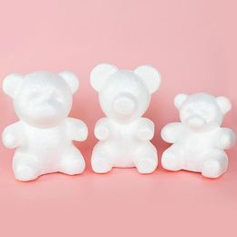 Decorative Flowers & Wreaths 1Pc Foam Teddy Bear Of Roses Mould DIY Craft For Wedding Birthday Party Decoration Valentines Day Gift Polystyre