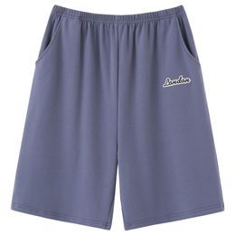 Men's Sleepwear Big Size Cotton Thin Summer Homewear Pants Men Elastic Loose Sleep Casual Shorts Mens Bottoms