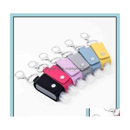 Key Rings Jewelry Cute Keychain Hand Sanitizer Leather Holder Mini Handsanitizer With Low Moq Drop Delivery 2021 Oyitk Dhyfg