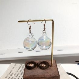 Dangle Earrings & Chandelier Korean Fashion Glass Ball For Women Bubble Personality Temperament Unique Jewellery GiftDangle Mill22