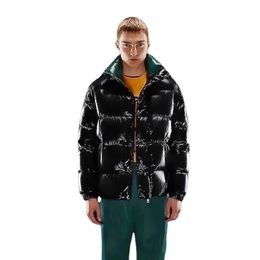 Men's Down & Parkas Winter Bright Face Short Thick Jacket Handsome And Warm Trendy Brand Men S-3XLMen's