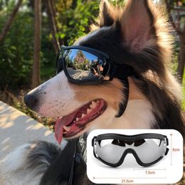 Dog Apparel Goggles Sunglasses Anti-UV Windproof Outdoor Eye Wear Protection Glasses For Medium Large Pet Accessories High Quality