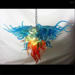 Chandeliers Home Decor Mouth Blown Borosilicate Dale Chihuly Murano Glass Chandelier Lighting