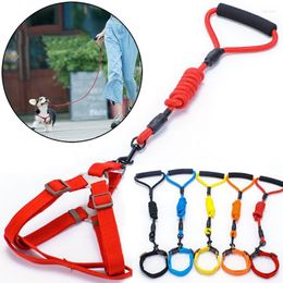 Dog Collars Adjustable Small Medium Vest Harnesses For Dogs Durable Nylon Pet Harness And Leash Set Puppy Chain Arnes Perro Mediano
