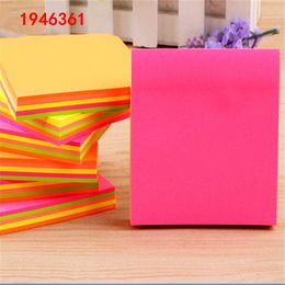 4/5Colour 76*76mm Size paper Memo Pad Sticky Notes Bookmark Marker Sticker Office School Supplies