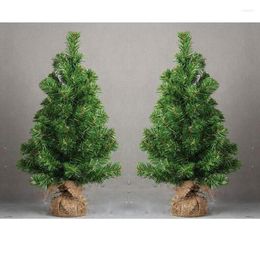 Christmas Decorations Home Desktop Decoration Mini White Tree Artificial Table Oranment Miniature Landscape 30cm Xmas Year