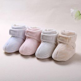 First Walkers 2023 Autumn Winter Baby Cotton Shoes Thickened Warm Plush Boy Born Girl Walker Toddler 0-1 Years