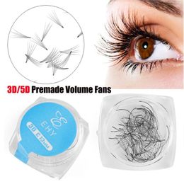 False Eyelashes Fashion Semi Permanent 007 Thickness C Curl Russia Premade Volume Fan Mink Hair Eye Lash Extension