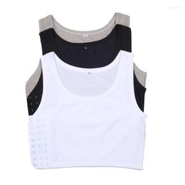 Women's Shapers S-5XL Chest Breast Binder Tomboy Flat Trans Short Shaper Corset Les Lesbian Undershirt Women Cosplay Vest Tank Tops