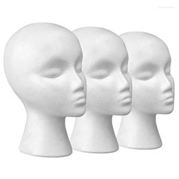 Nail Art Kits Wig Head - Tall Female Foam Mannequin Stand And Holder For Style Model Display Hats