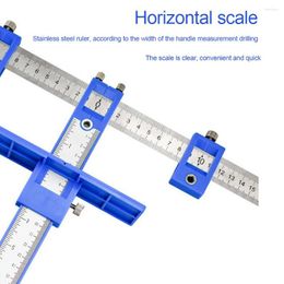 Professional Hand Tool Sets Detachable Punch Locator Precise Positioning Carpenter Woodworking Hole Stainless Steel Punching Positioner