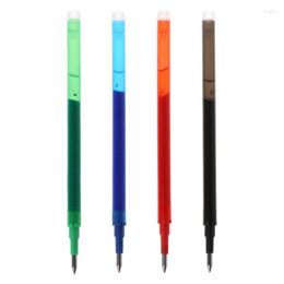 5pcs Black Green Blue Red Ink Erasable Gel Pen Refills Rods Large Capacity Writing Replacement School Supplies Stationery