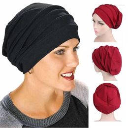 Ethnic Clothing Muslim Women Hijab Stretch Scarf Inner Turban Cap Islamic Head Wear Hat Headband Headwrap