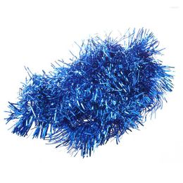 Christmas Decorations Big Deal 2m (6.5 Ft) Tinsel Tree Garland (blue)