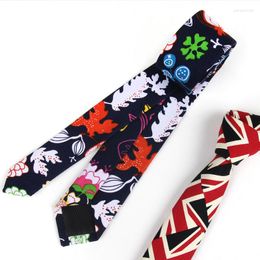 Bow Ties High Quality Men's Casual Blending Flower Decorate 5cm Fashion Slim Romantic Wedding Groom Necktie With Gift Box