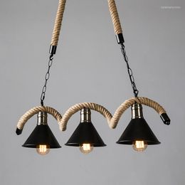 Pendant Lamps Loft American Retro Industrial Wind Restaurant Bar Cafe Counter Light