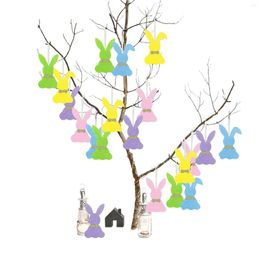 Decorative Figurines 5PCS Easter Bird Pendant Decoration Hanging Craft For DIY Home Party Kids Gift Decor Supplies