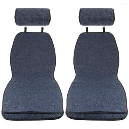 Car Seat Covers 1 Pair Universal Auto Front Cover Cushion Pad Mat Comfortable